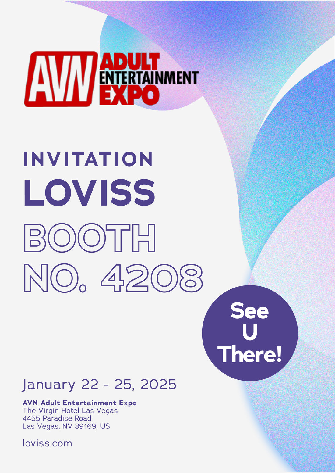 We are Attending AVN Adult Entertainment Expo 2025 at Booth No.4208