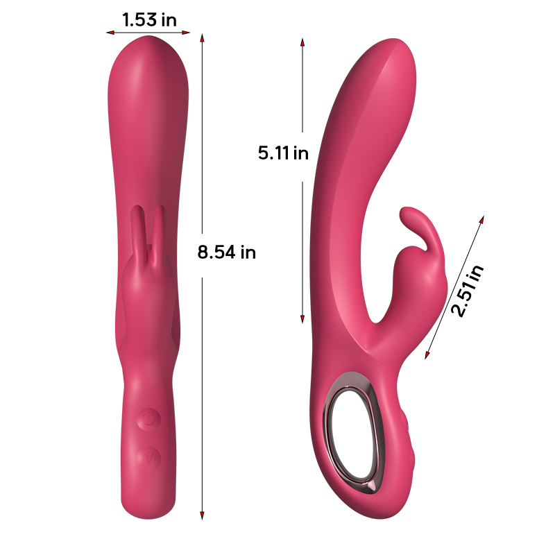 Loviss Metallring Wild Bunny Rabbit Vibrator