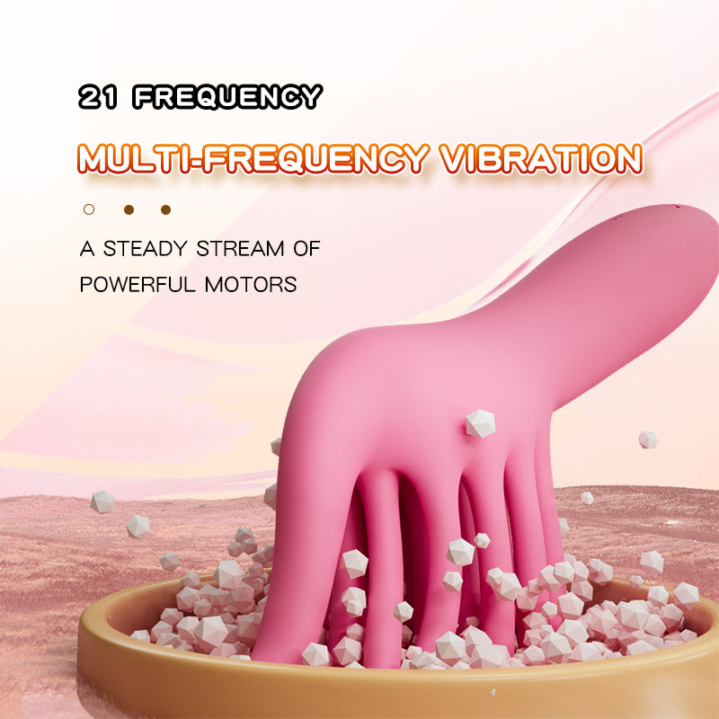 Estimulador de juego previo con múltiples toques y masajeador del punto G Loviss Brush