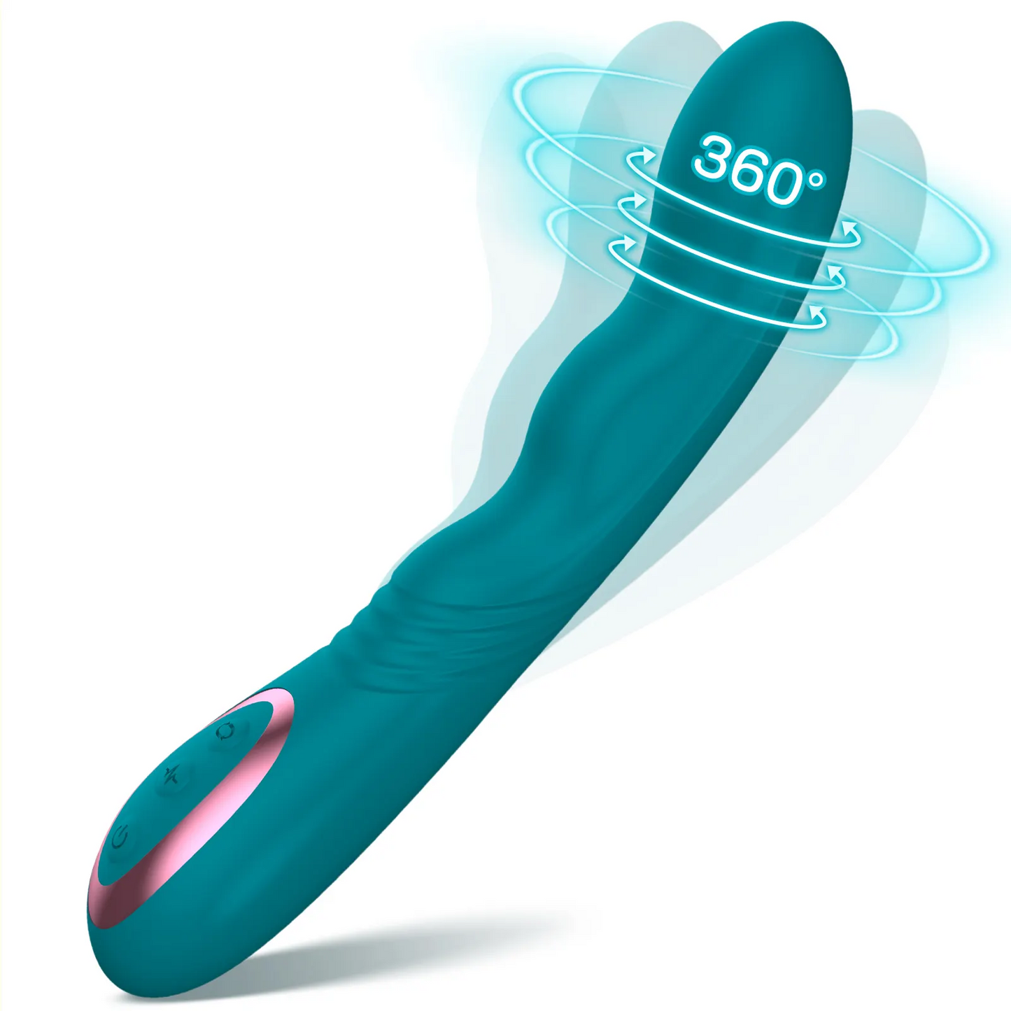 G-Punkt-Stimulation Vibrator Schwingen rotierenden Kopf Massager Erwachsene Sex-Spielzeug