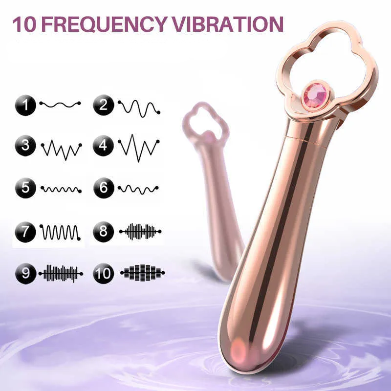Goldschmuck Vibration Massage Bullet Erwachsene Produkte Weibliche Masturbation Sexspielzeug