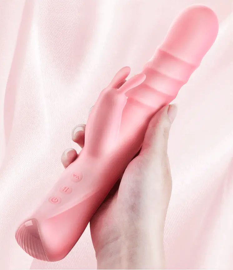 Loviss – Wiederaufladbarer Rabbit-Vibrator aus Flüssigsilikon