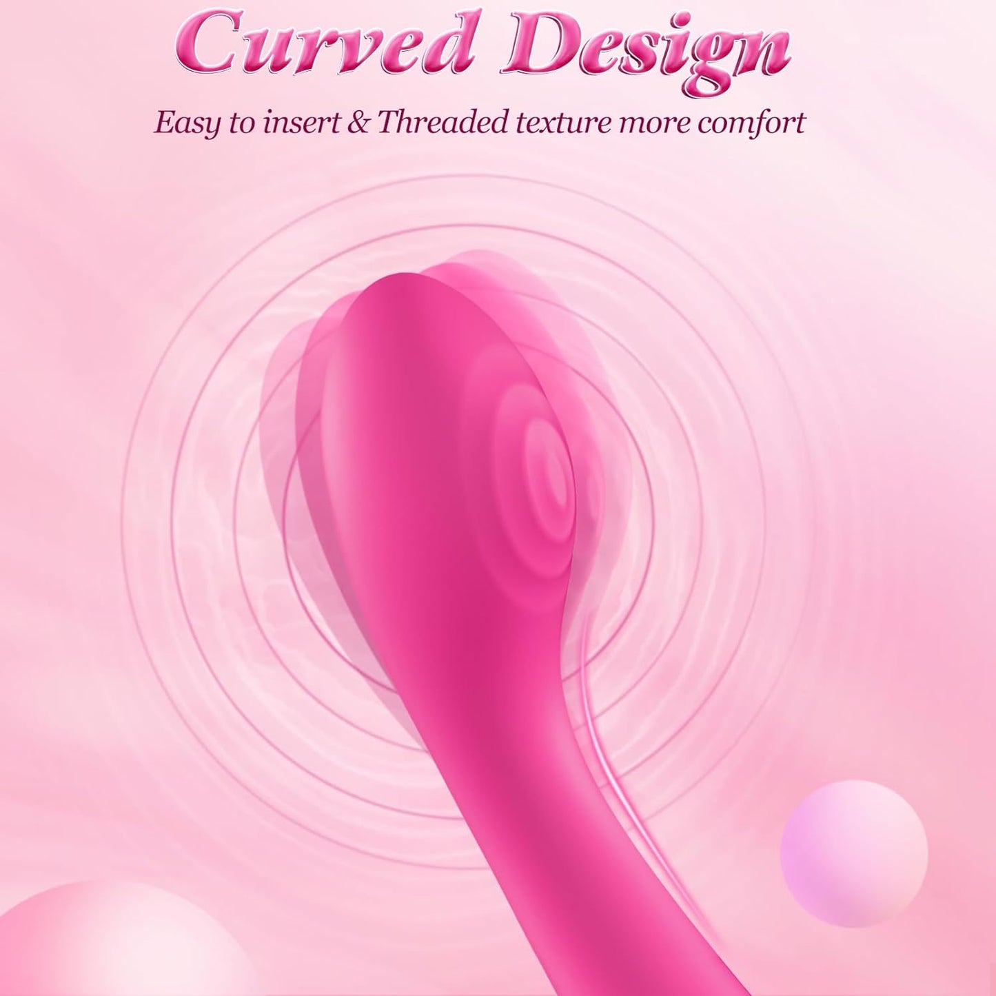 Vibrador de punto G con pantalla LCD de Loviss