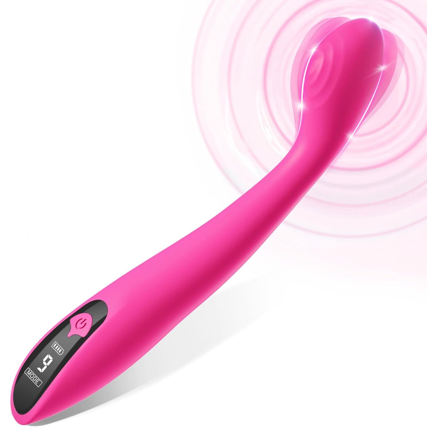 Vibrador de punto G con pantalla LCD de Loviss