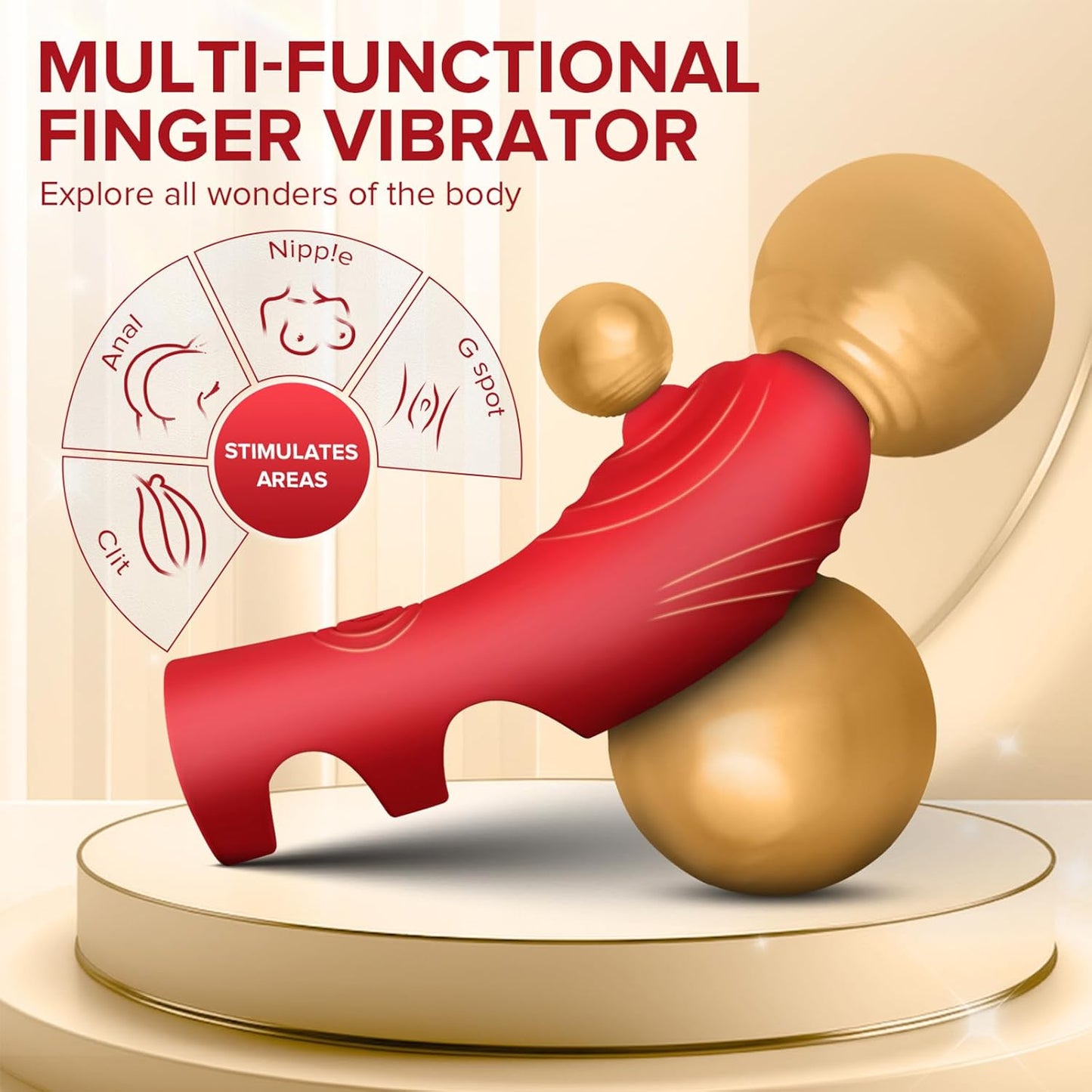 Loviss Finger Vibe G-Punkt Flapper Vibrator