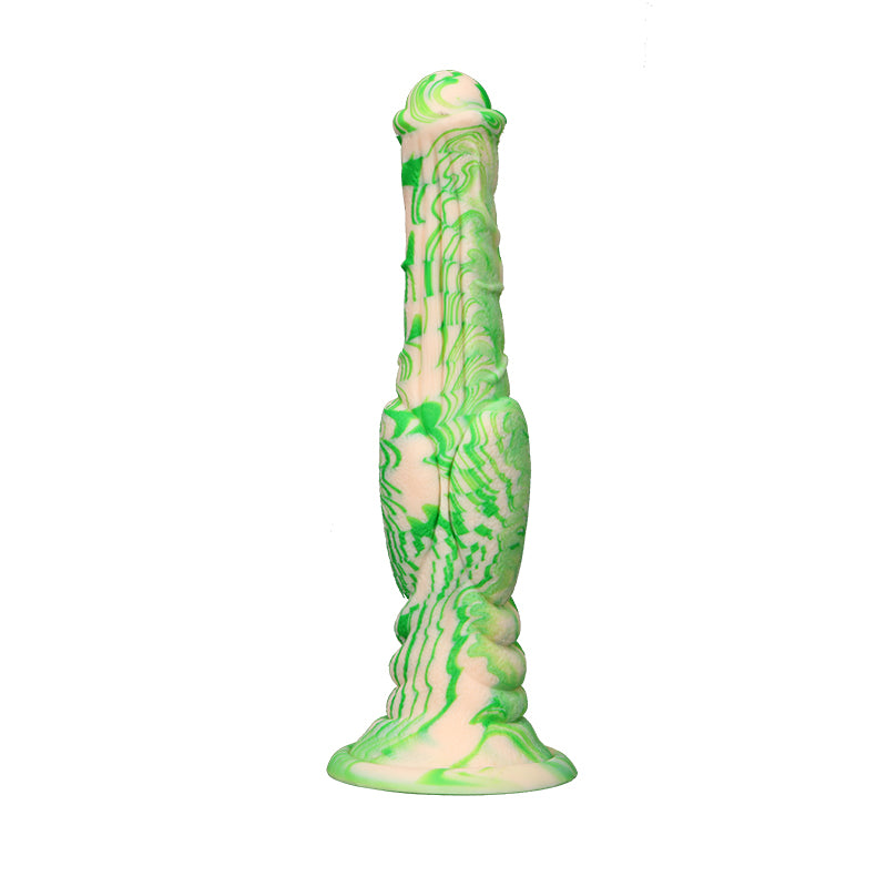 Loviss Silikon-Pferdeschwanz-Dildo Alien Dong mit Saugnapf 11,81 Zoll