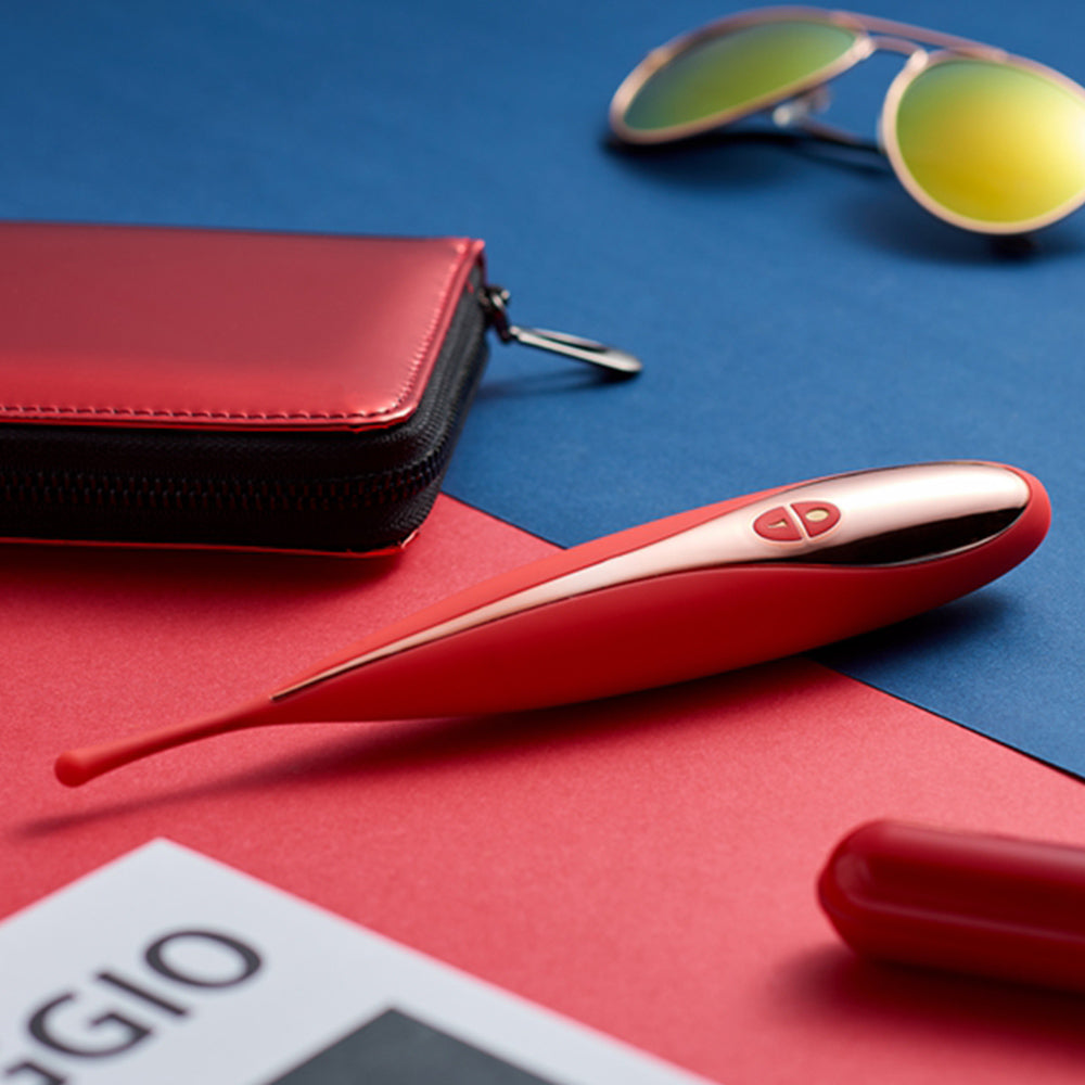 G-Punkt-Stimulator-Vibrator mit Saugnapf und 3 austauschbaren Massageköpfen, Sexspielzeug