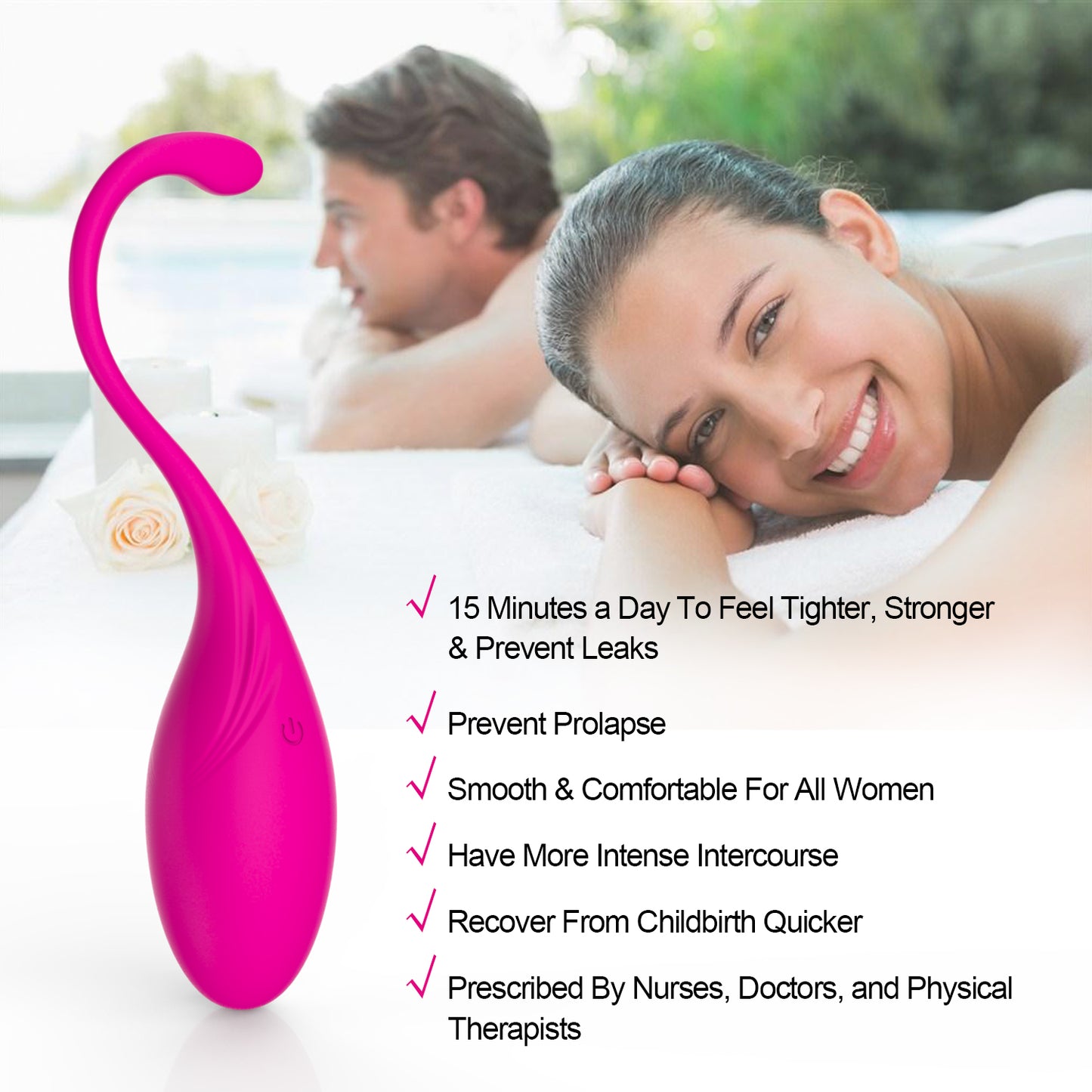 Bragas portátiles, bragas vibratorias, vibrador vaginal Kegel, vibrador de 10 velocidades con Control remoto, juguetes de bala para punto G para mujeres