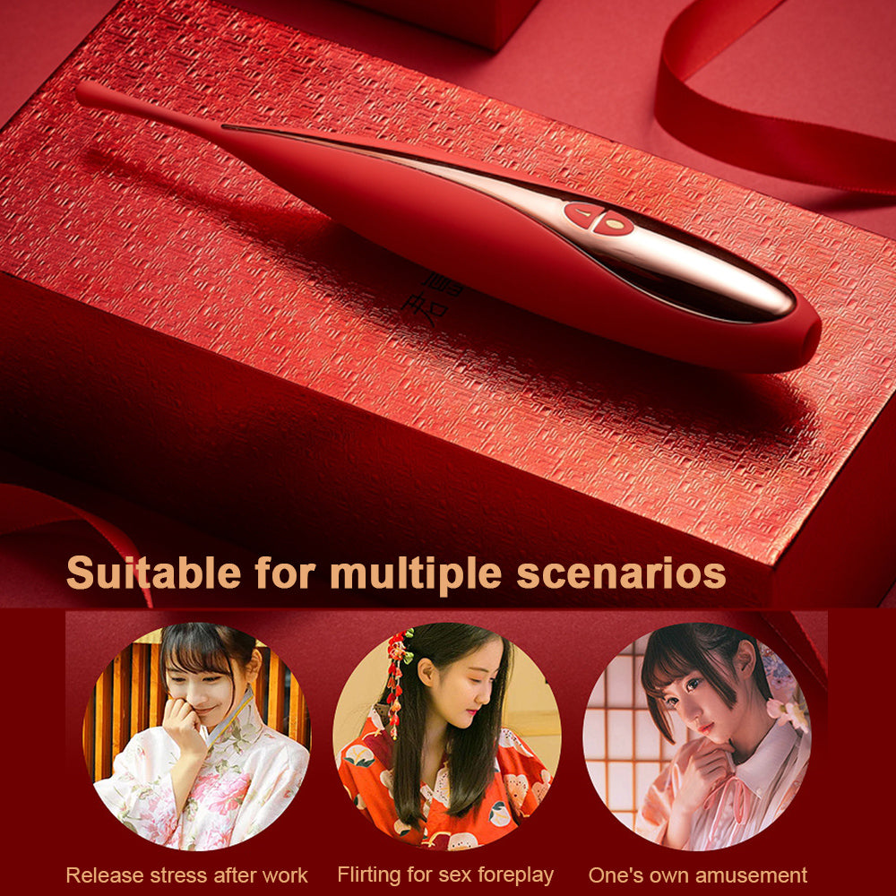 G-Punkt-Stimulator-Vibrator mit Saugnapf und 3 austauschbaren Massageköpfen, Sexspielzeug