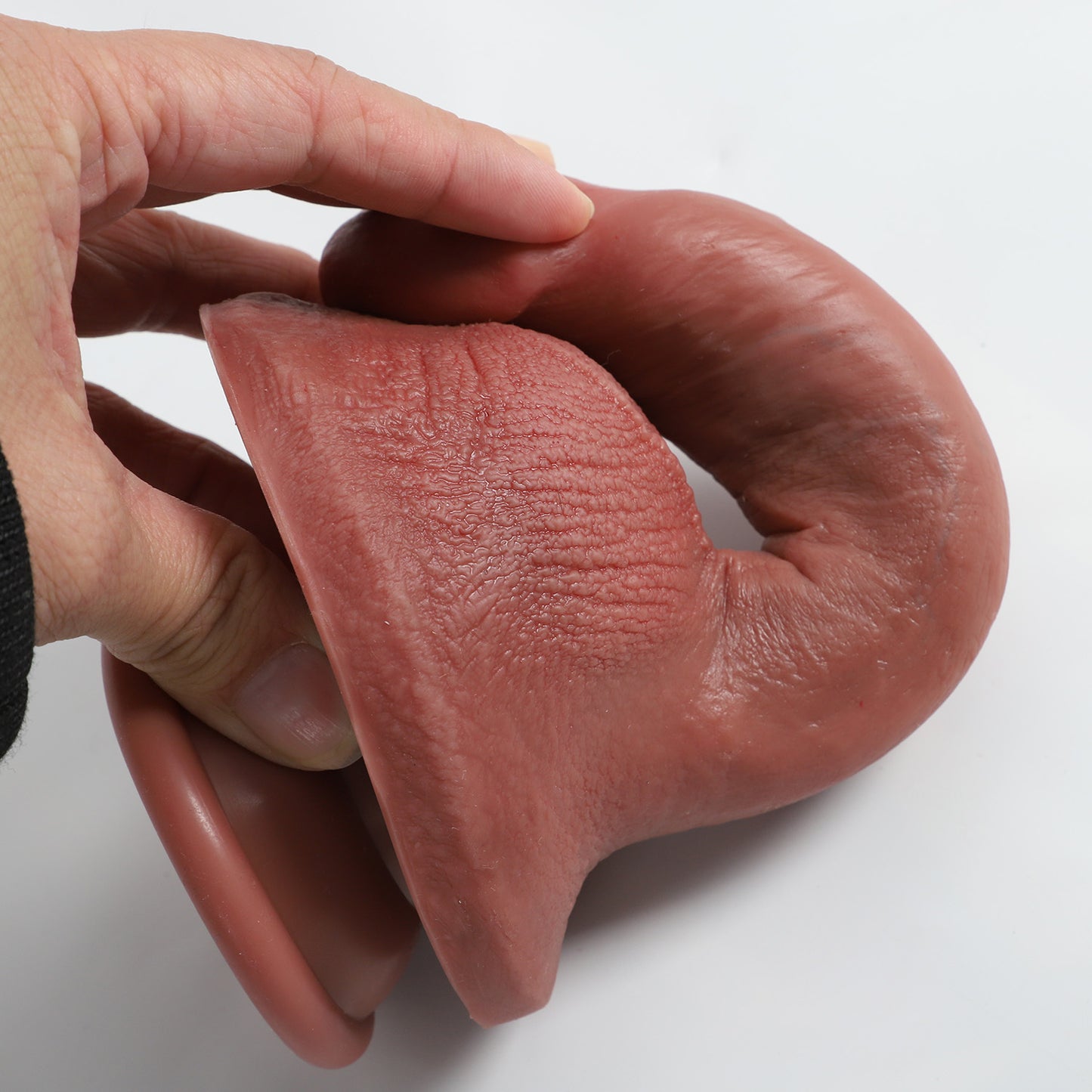 Realistischer Dilido mit Saugnapf Einführbare Länge 5,51 Zoll