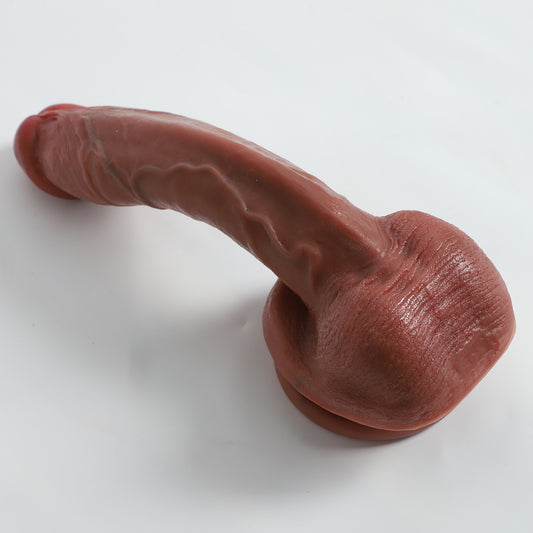 Dilido realista con ventosa Longitud insertable 6,3 pulgadas
