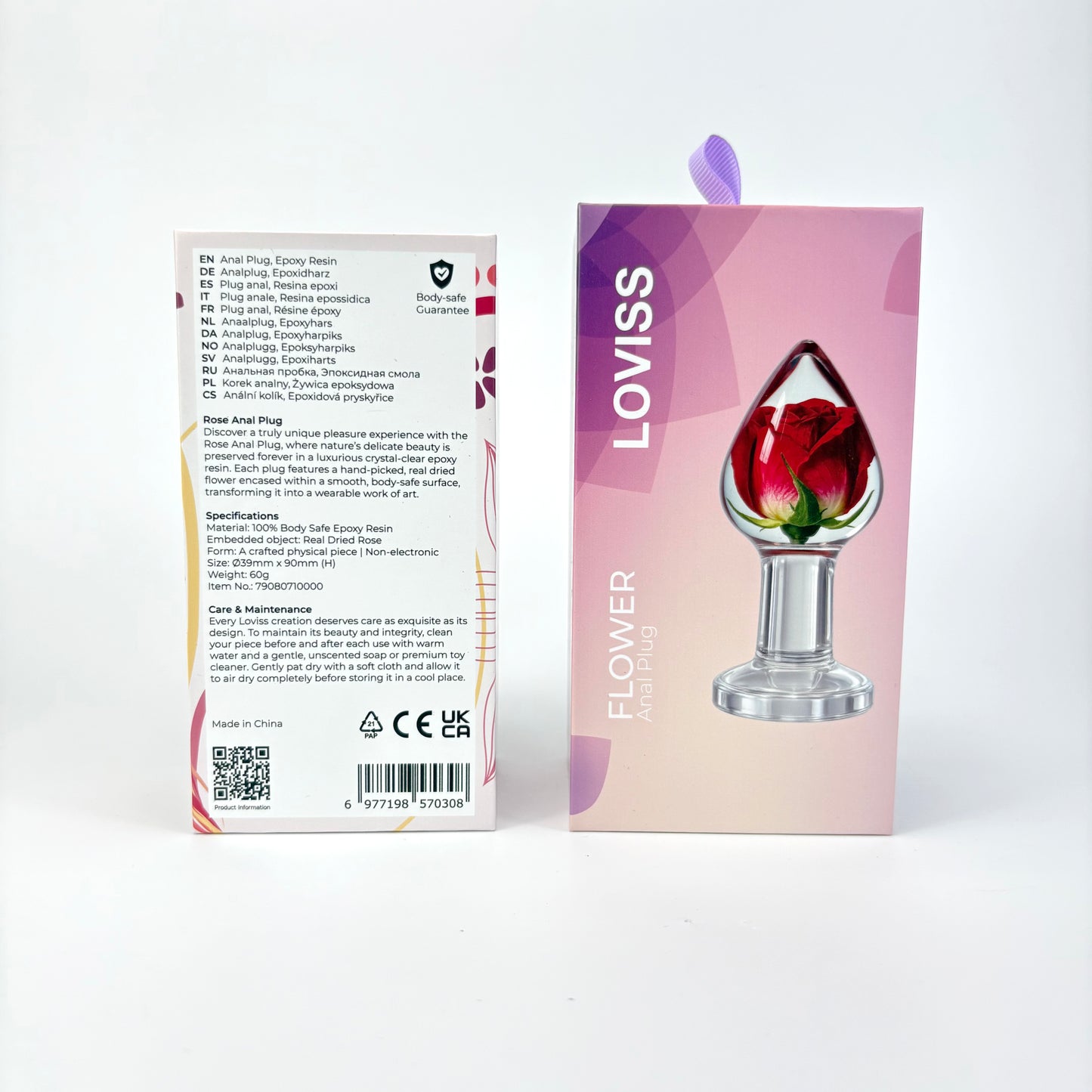 Loviss Rose Anal Plug