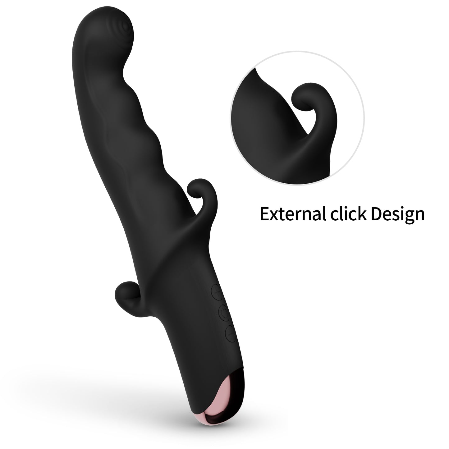 Vibrador de estimulación anal y clítoris Loviss