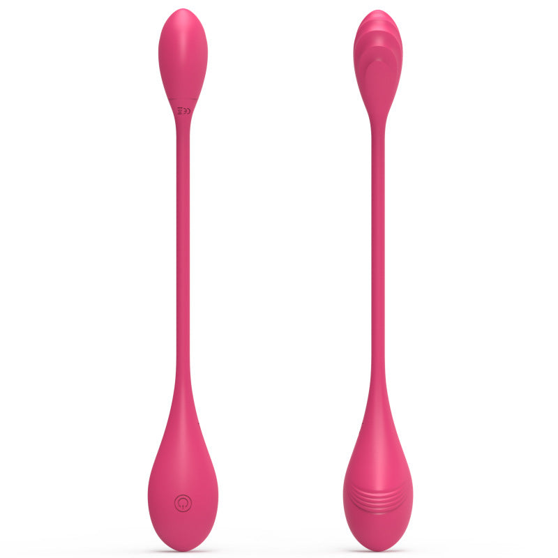 Dispositivo de masturbación de huevo con vibración doble y Control remoto inalámbrico para mujer, suministros para adultos, diversión para parejas