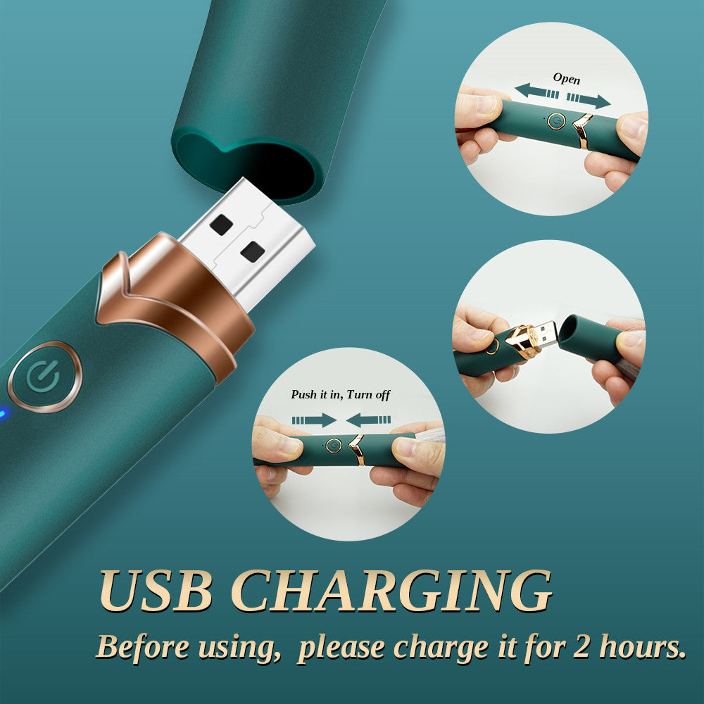 Loviss Make-up-Pinsel, wiederaufladbarer Vibrator