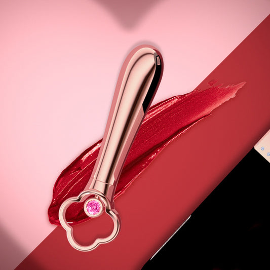 Joyería de oro Vibración Masaje Bullet Productos para adultos Masturbación femenina Juguete sexual