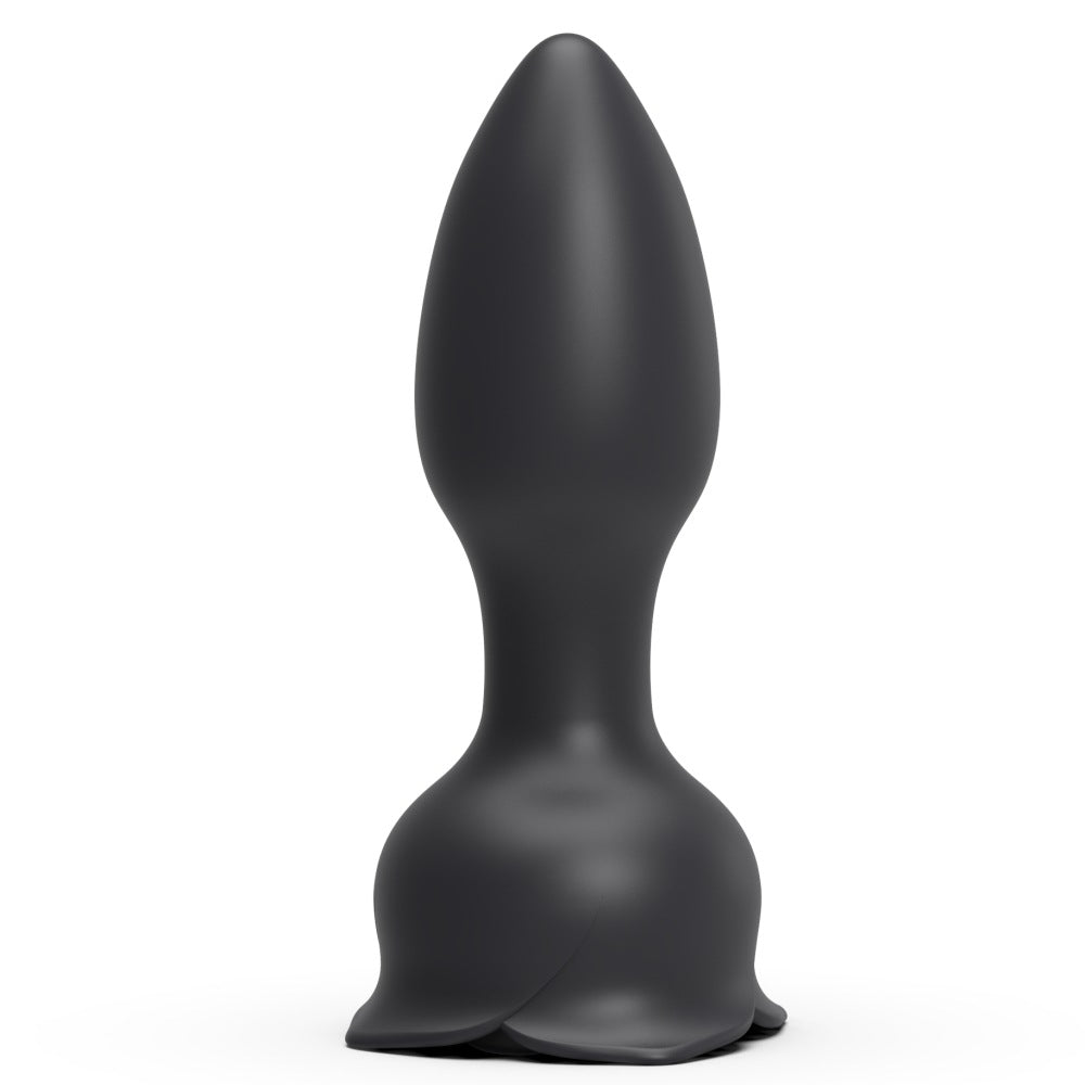 Loviss Rose Wiederaufladbarer Analplug-Vibrator mit Fernbedienung