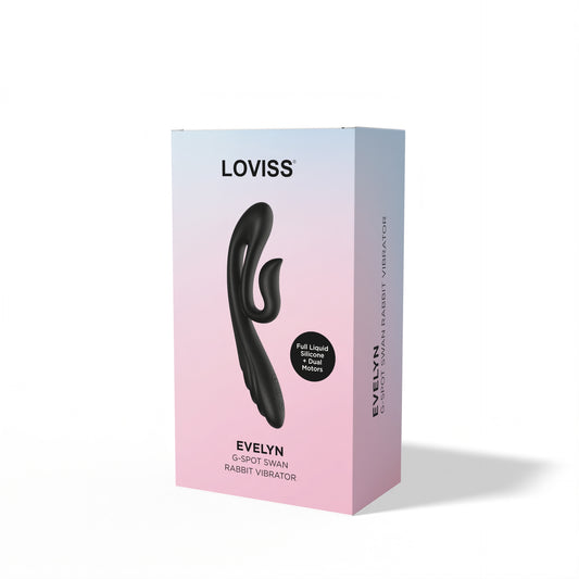 Loviss Evelyn G-spot Swan Rabbit Vibrator