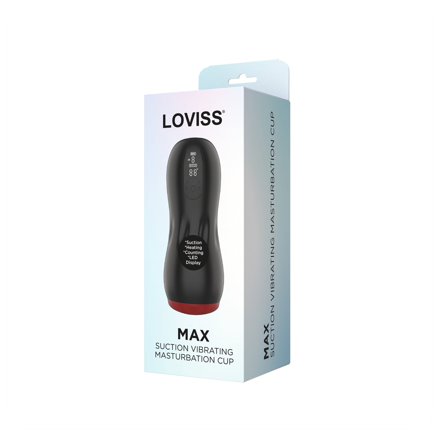 Vibrierender Masturbationsbecher mit maximaler Saugkraft