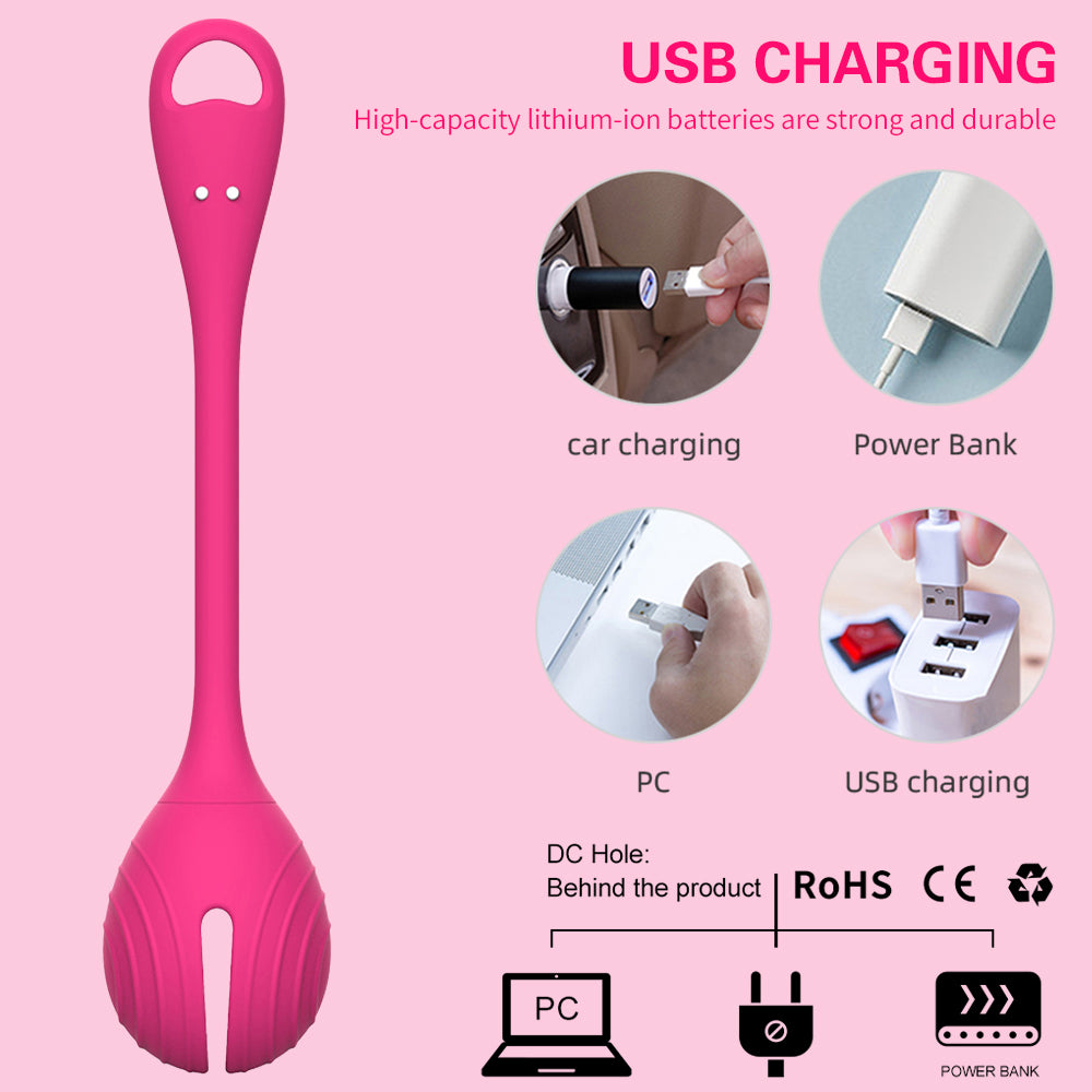 Huevo dual Kegal Ball Masajeador Vibrador Juguete adulto Estimulador Control remoto Huevo