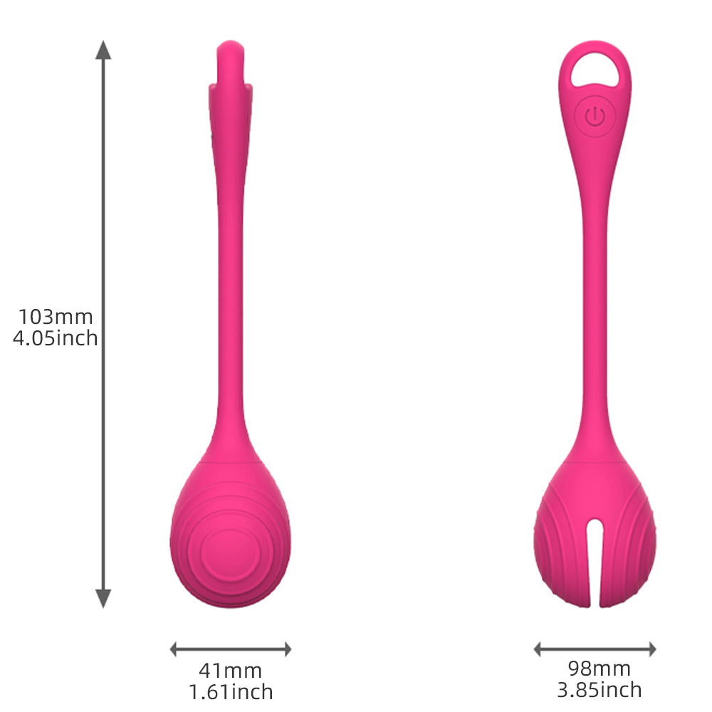 Huevo dual Kegal Ball Masajeador Vibrador Juguete adulto Estimulador Control remoto Huevo