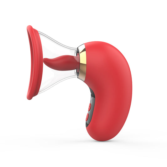 Loviss Tongue Licking and Suction Clitoral Stimulator