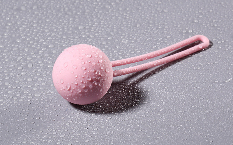 Pelota antiestrés de silicona a prueba de agua para ejercicio vaginal, Juguetes sexuales, Vagina femenina de silicona, ejercicio Kegel Ben Wa, bolas Kegel para mujer