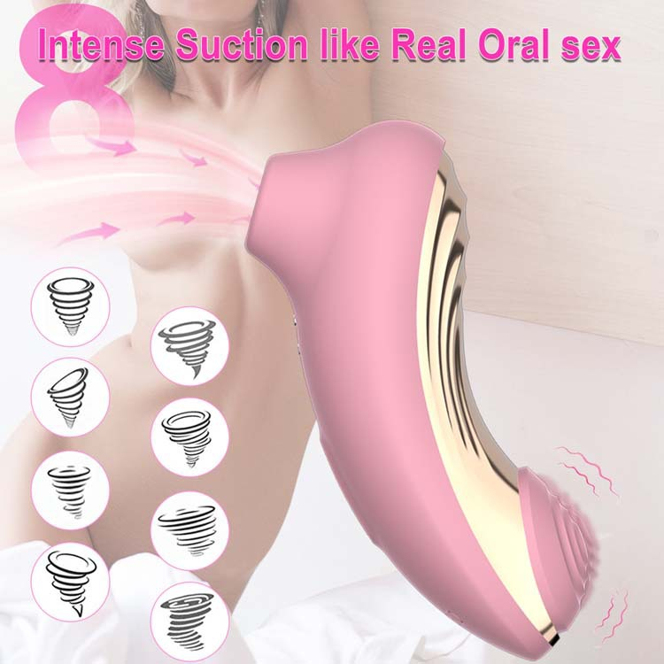 Flapping Clitoral Succión Masajeador Vibrador Adulto Juguete Sexual