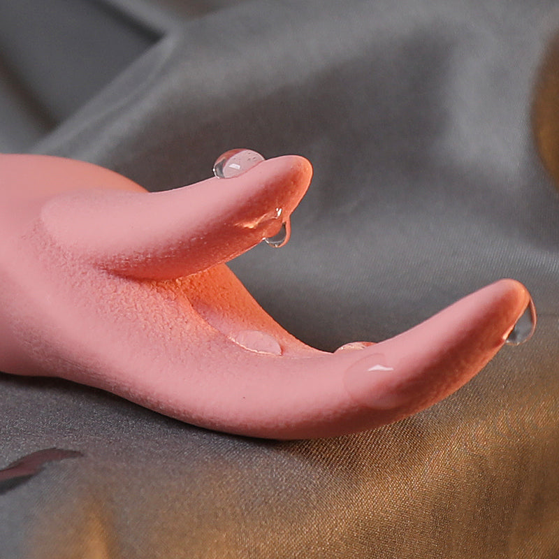 Lengua simulada Cunnilingus Masturbación femenina Diversión Burlas Pareja Juguetes sexuales Juguetes para adultos