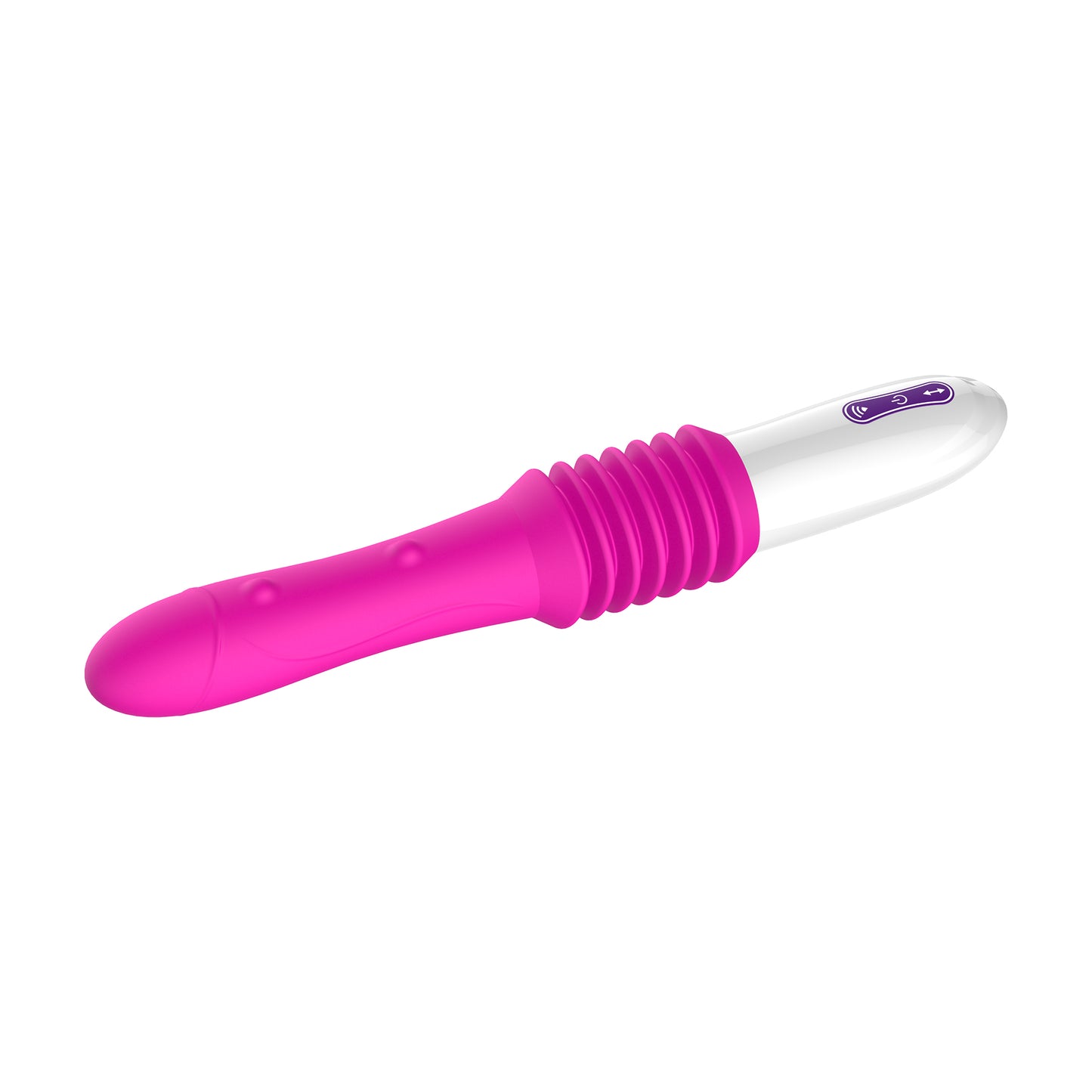 Automáticamente Mujeres G-spot Vibrating Dildo Thrusting Vibrator Adult Sex Toy Masaje Wand