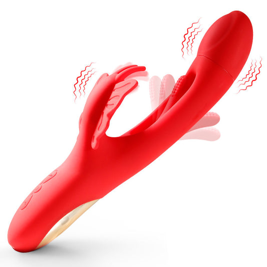 Vibrador para golpear los dedos con forma de mariposa de Loviss