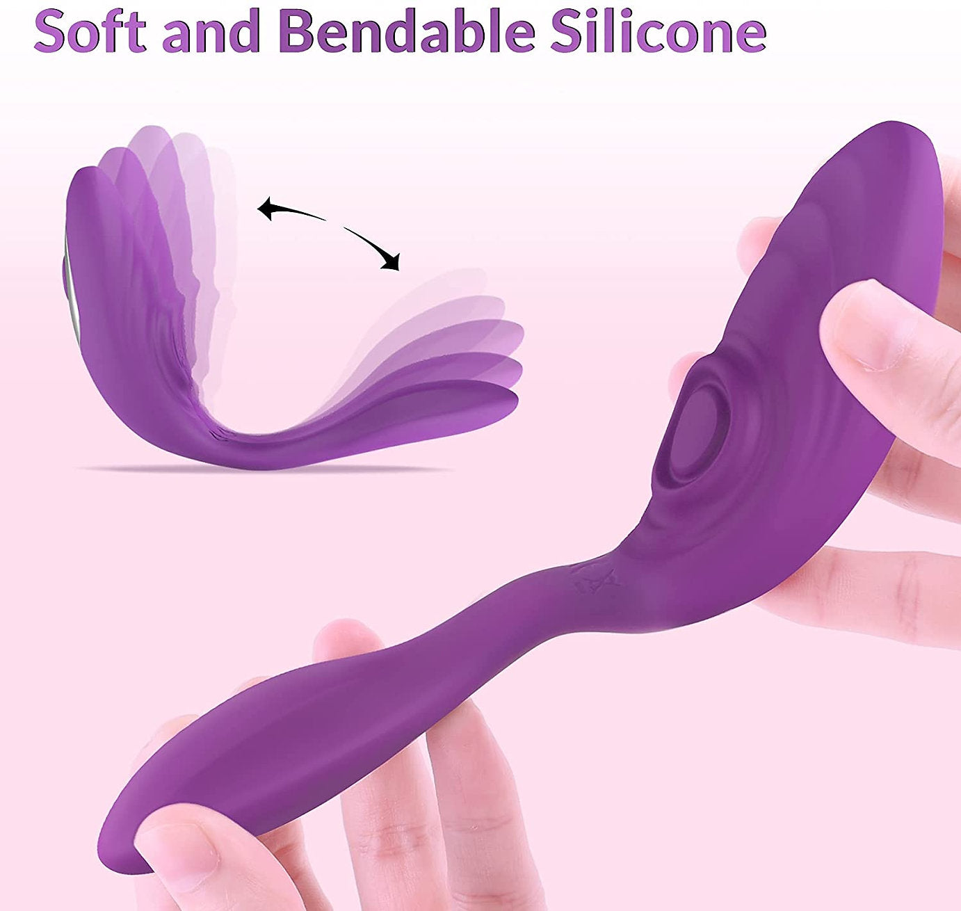 Vibromasseur couple à distance Loviss - Vibromasseur point G avec pulsation de clitoris