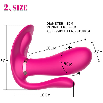 Masajeador Vibrador Panty Control Remoto Loviss Recargable Usb