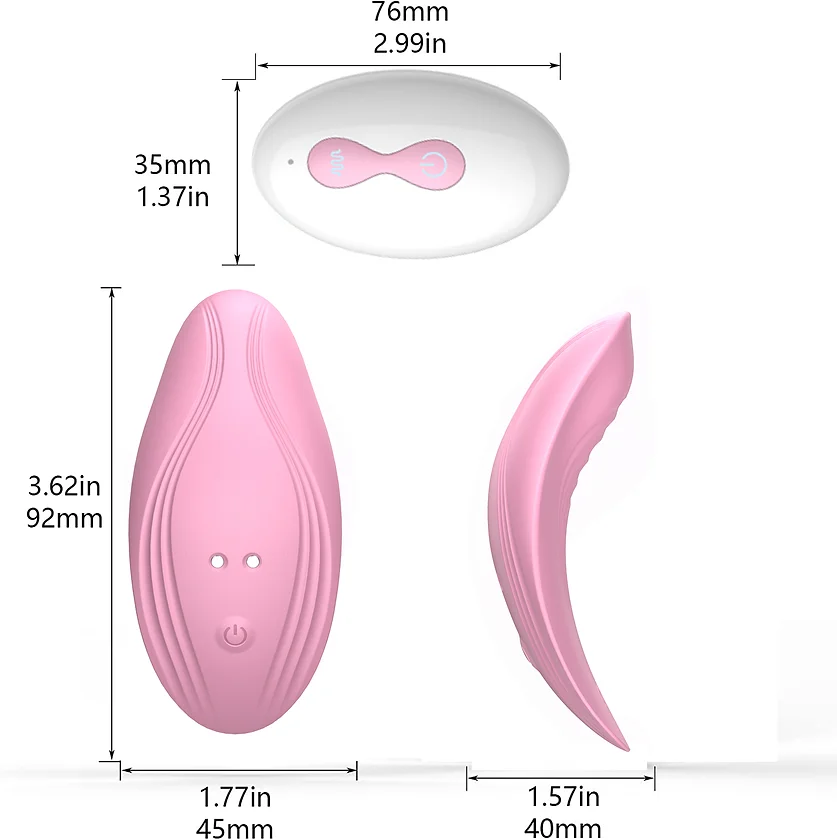 Loviss Ultra Remote Mini Vibrador Vibrador usable debajo de las bragas