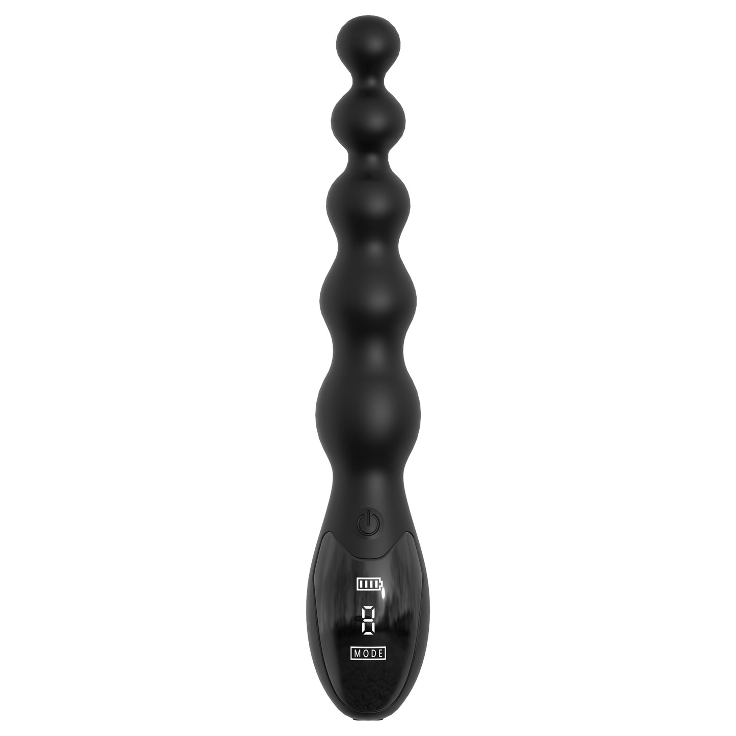 Loviss LED Display Rechargeable Anal Beads Vibrator