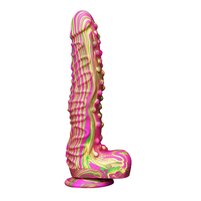 Gode ​​monstre en silicone Loviss Alien Dong avec ventouse 10,43 pouces