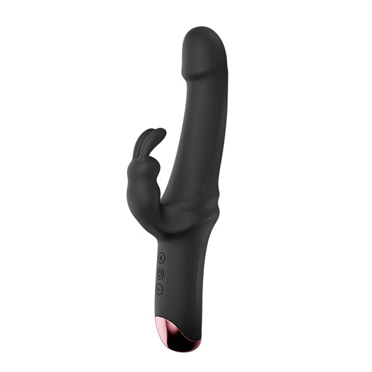 Vibrador de Conejo Clítoris y Punto G con 10 Modos de Vibración Vibradores Consoladores de Conejo Impermeables Piel Erótica Silenciosa Punto G Masaje Vaginal Juguetes Sexuales Adecuados para Mujeres y Parejas