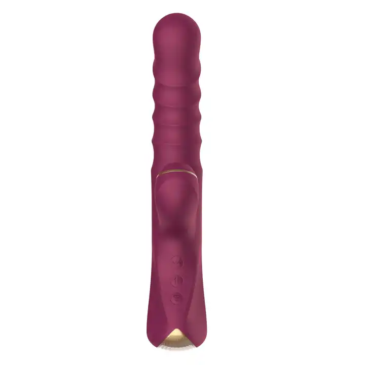 Mango cuadrado de silicona líquida 3 en 1, cómodo tacto de silicona, consolador con calefacción de moda, vibrador de conejo pulsante de empuje