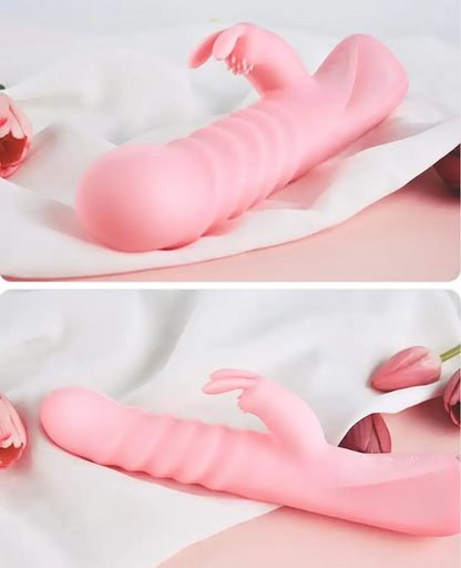 Loviss Liquid Silicone Thrusting Rechargeable Rabbit Vibrator