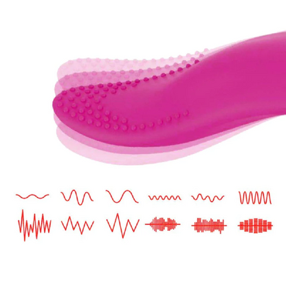 Jouet orgasmique Loviss, suceur de clitoris et langue vibrante