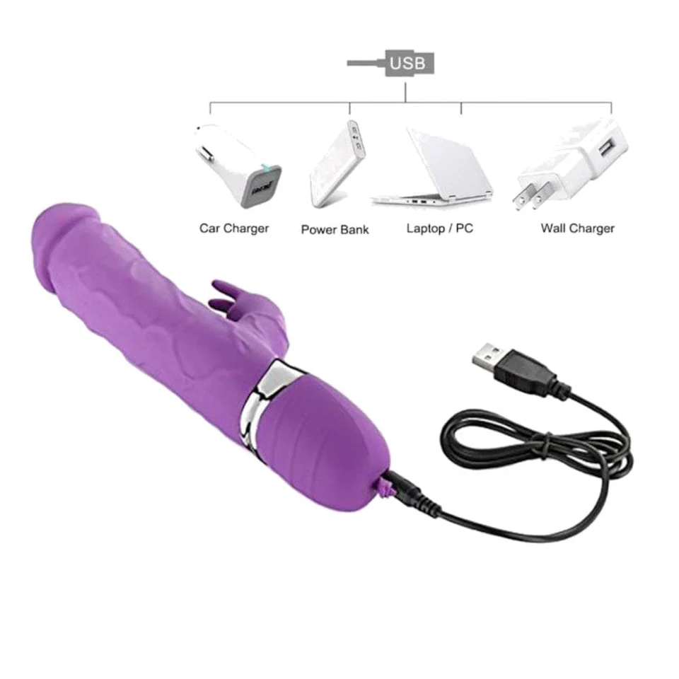 Loviss Veined BBC Dildo Large Rabbit Vibrator G-Spot Massager LOVISS Loviss Veined BBC Dildo Large Rabbit Vibrator G-Spot Massager LOVISS