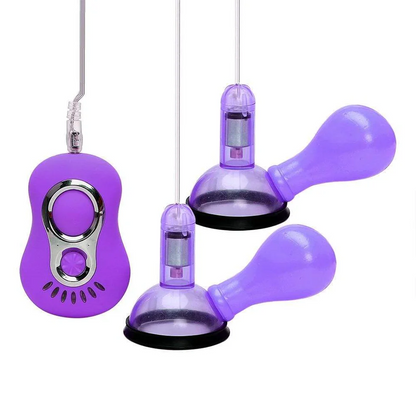 Loviss Vibrator Nipple Toys Remote Stimulator Suction Cup