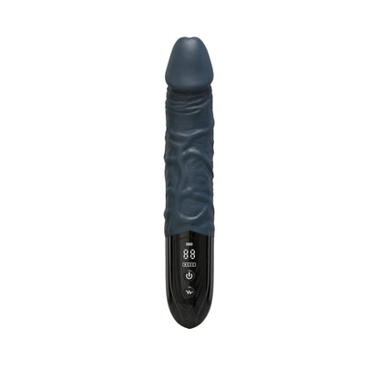 Consolador vibrador con pantalla LED de Loviss y potente juguete sexual masajeador