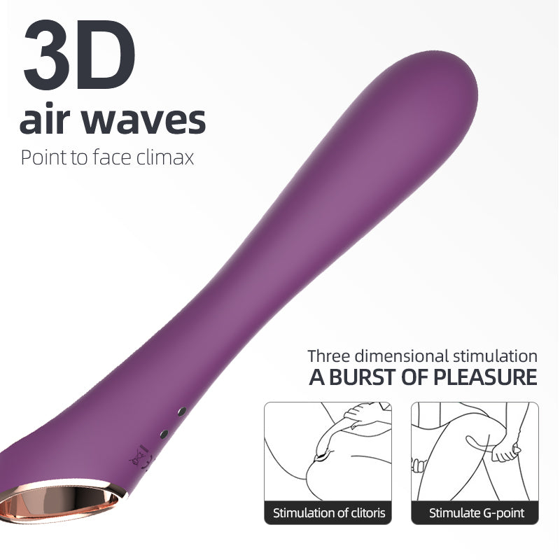 G Spot Vibrator Dildo with 10 Vibration Modes, Tuitionua Soft Silicone Powerful Vibrating Massagers for Clitoral Vagina and Anal Stimulation, Adult Sex Toys for Women or Men