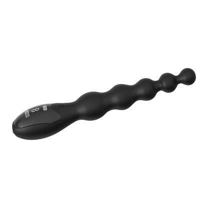 Vibrador anal recargable con pantalla LED de Loviss