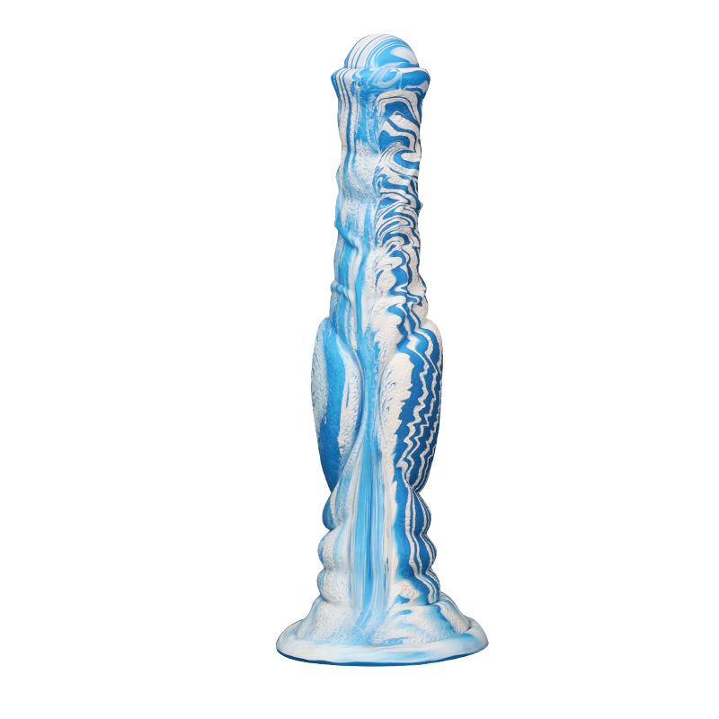 Loviss Silicone Horse Cock Dildo Alien Dong with Suction Cup 11.81 inches