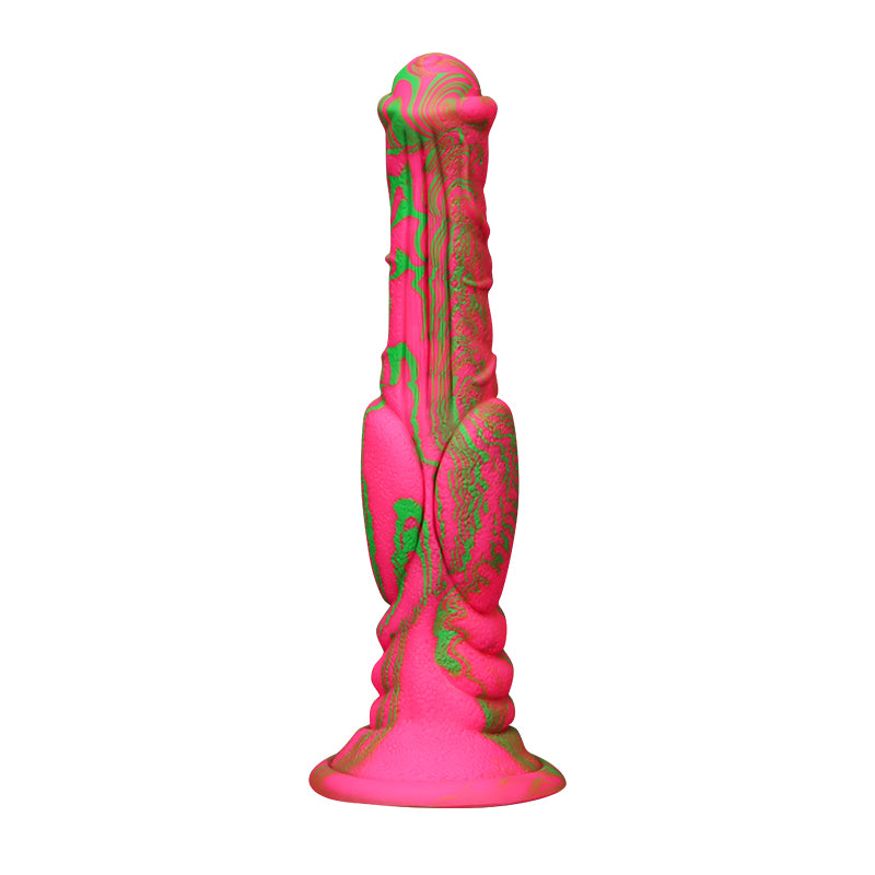 Loviss Silicone Horse Cock Dildo Alien Dong with Suction Cup 11.81 inches