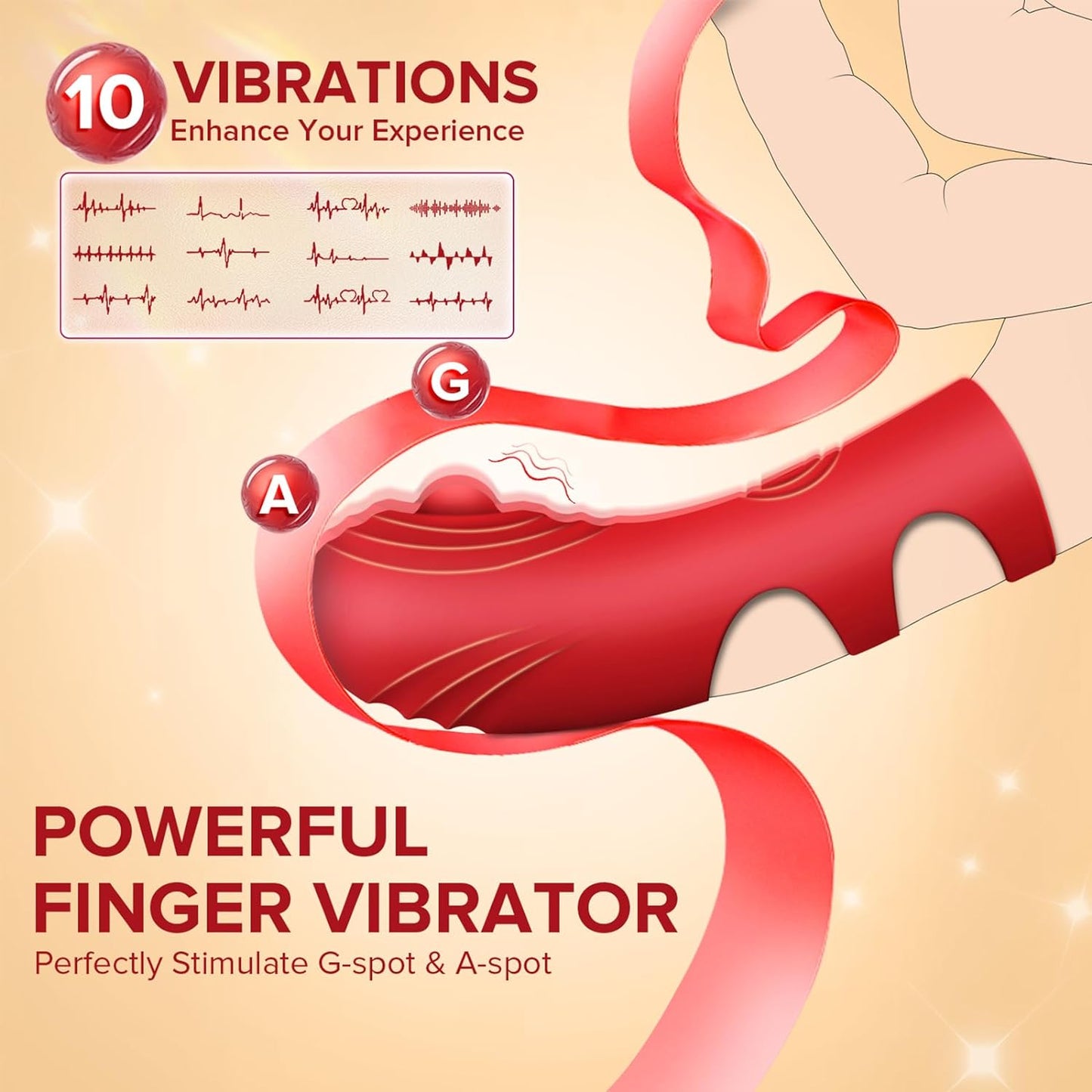 Loviss Finger Vibe G-Punkt Flapper Vibrator 