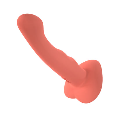 Loviss G-spot Liquid Silicone Suction Cup Rechargeable Vibrator Dildo 7 Inch