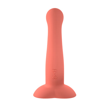 Loviss G-spot Liquid Silicone Suction Cup Rechargeable Vibrator Dildo 7 Inch